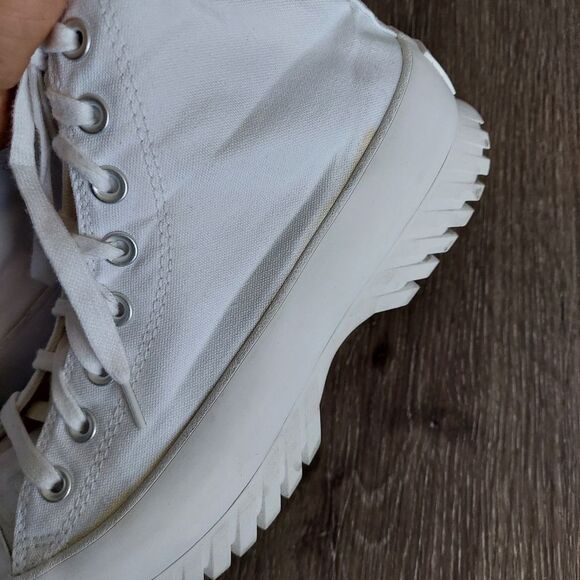 Converse Chuck Taylor All Star Lugged 2.0 High Platform White size 10 - Picture 9 of 11